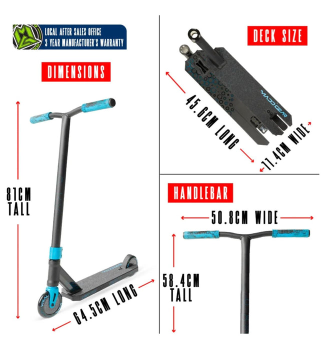 Madd Gear Viral RAVE Scooter - Velocity Scooter Madd Gear 