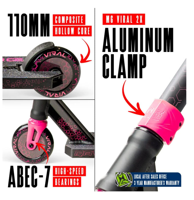 Madd Gear Viral RAVE Scooter - Melon Scooter Madd Gear 