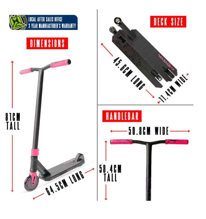 Madd Gear Viral RAVE Scooter - Melon Scooter Madd Gear 