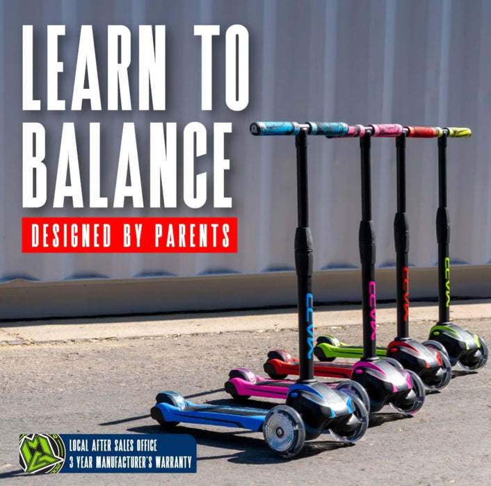 Madd Gear Zinger 3 Wheeled Scooter - Green Scooter Madd Gear 