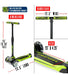 Madd Gear Zinger 3 Wheeled Scooter - Green Scooter Madd Gear 