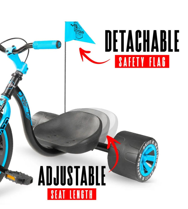Madd Gear Mini Drift - Blue / Black Drift Bike Madd Gear 