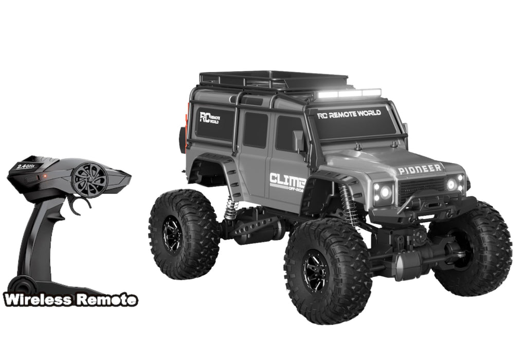 Racing Rally 1:10 Remote Control Clamber Truck Toy Cars RACING RALLY 