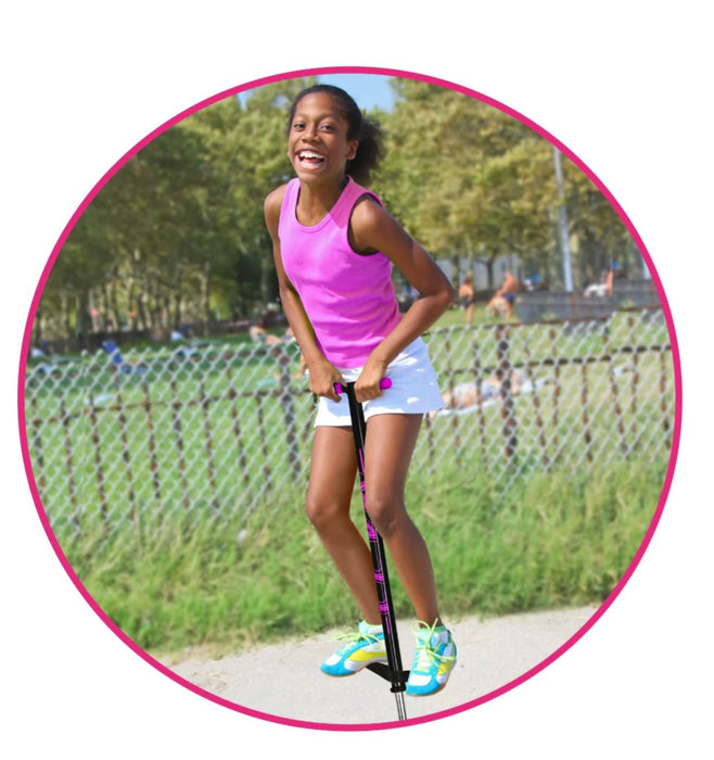 MADD HATTER POGO STICK PINK / BLACK POGO STICK Madd Gear 