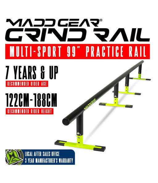 MADD GEAR NINETY9 GRIND RAIL GREEN RAIL Madd Gear 