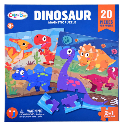 Dinosaur Magnetic Puzzle game Toy 
