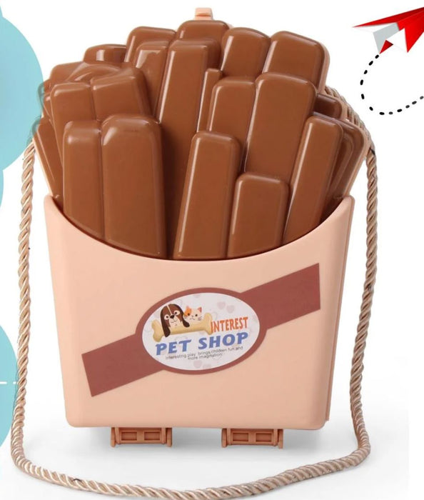 2 in 1 Pet Shop and Girls Bag game Toy 