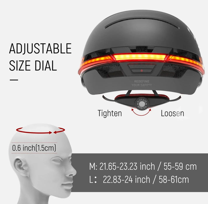 Cycling Bundle - Helmet + Segway Lock + Phone Holder Livall 