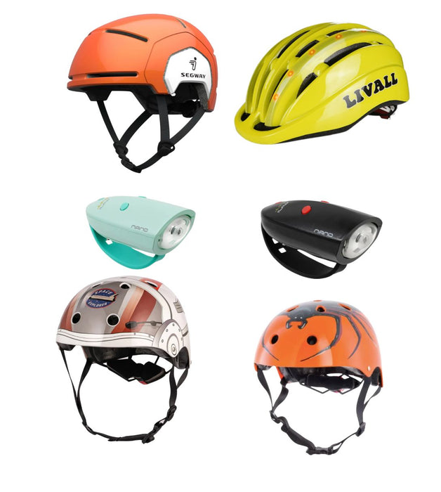 Childrens Cycling Bundle - Helmet + Horn Hornit 