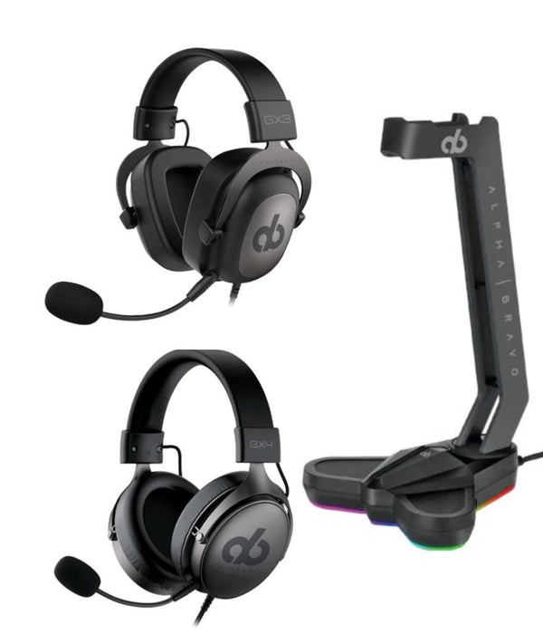Veho Gaming Bundle - Headset & Headset stand Gaming Headsets VEHO GX3 