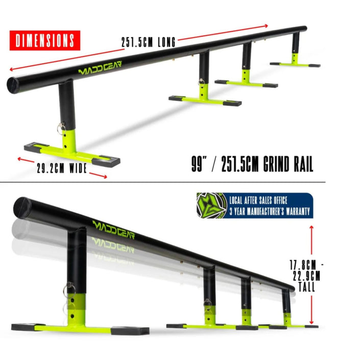 Owl Skateboard & Rail Bundle Skateboard Madd Gear 