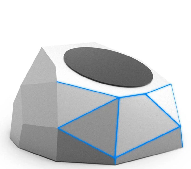 Xoopar GEO Speaker & Charging Dock Bundle -Silver Xoopar 