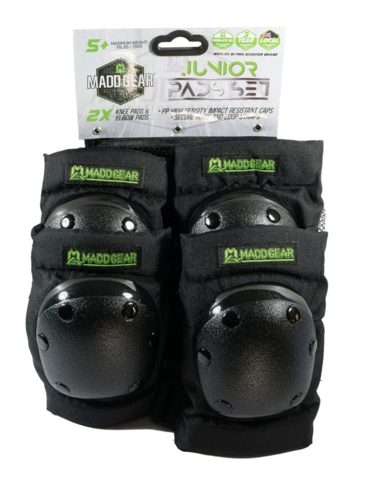 MADD GEAR CARVE PROTECTIVE JUNIOR PADS (KNEE & ELBOW) Pads Madd Gear 