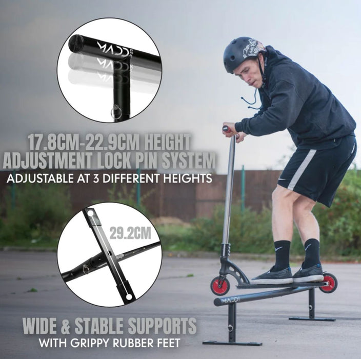 MADD GEAR FIFTY5 GRIND RAIL Blue RAIL Madd Gear 