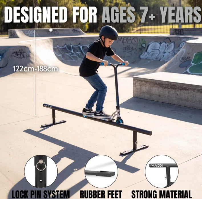 MADD GEAR FIFTY5 GRIND RAIL Blue RAIL Madd Gear 