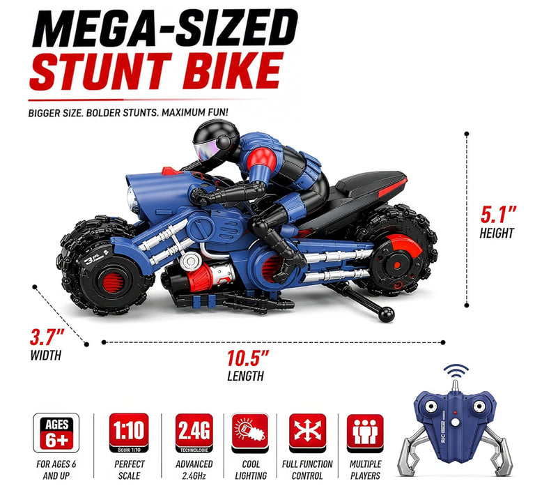 Stunt Motorbike Toy Cars Tech Outlet 