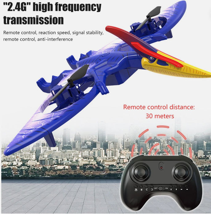 Remote Control Dinosaur - Flying Pterodactyl 3 month warranty applies Tech Outlet 