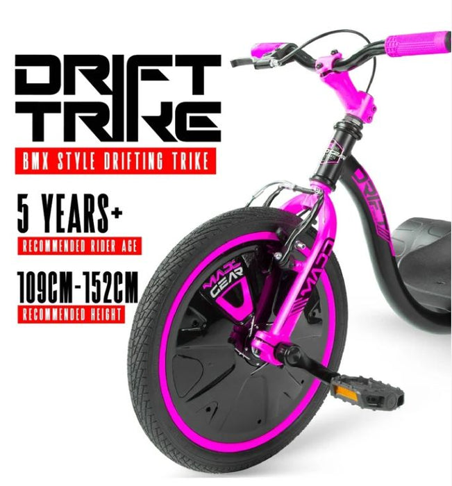 Madd Gear Mini Drift - Pink / black Drift Bike Madd Gear 