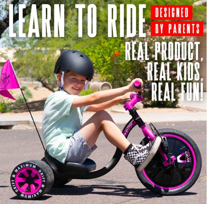 Madd Gear Mini Drift - Pink / black Drift Bike Madd Gear 