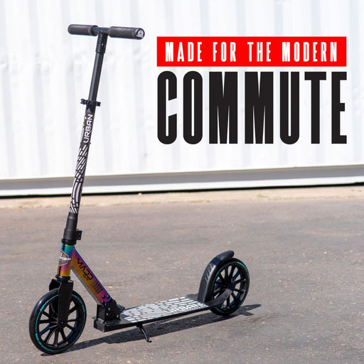 MADD Gear Renegade Commuter Scooter Neochrome Escooter Madd Gear 