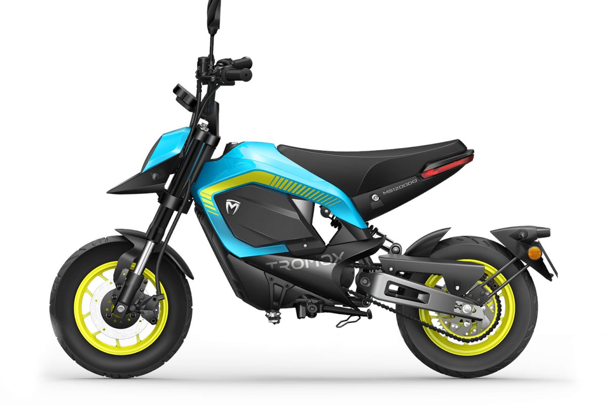 Tromox MS1200DQ Electric Motorbike (GROM Style Electric Bike) Techoutlet 