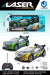 Blue Burst PVC RC Car game Toy Green 