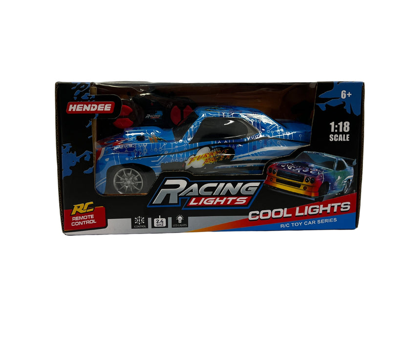 1: 18 Four-Way PVC Car Shell Light Remote Control Car RC CAR Techoutlet 