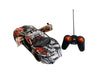 Large RC Graffiti Racing Car - Black and White Tech Outlet 