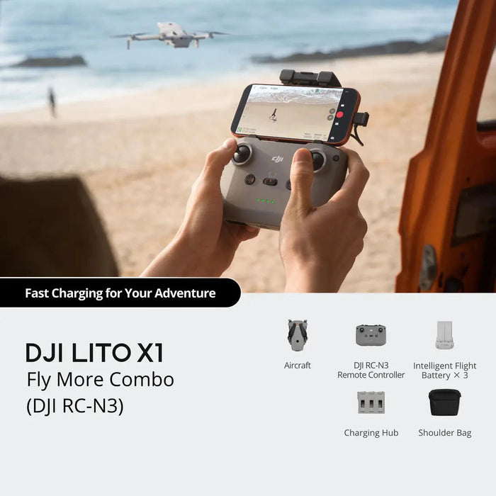 DJI Lito X1 Fly More Combo Plus (DJI RC 2) Drone DJI 