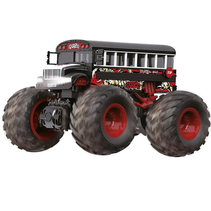 HB Toys BIGFOOT 1:18 Scale RC Truck (Assorted models) Toy Cars Tech Outlet Black School Bus 