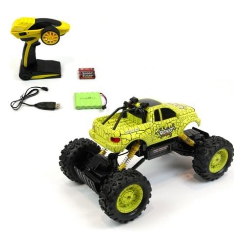 HB Toys Rock Through RC 4WD Off Roader Car Green REFURBISHED 3 month warranty applies Tech Outlet 