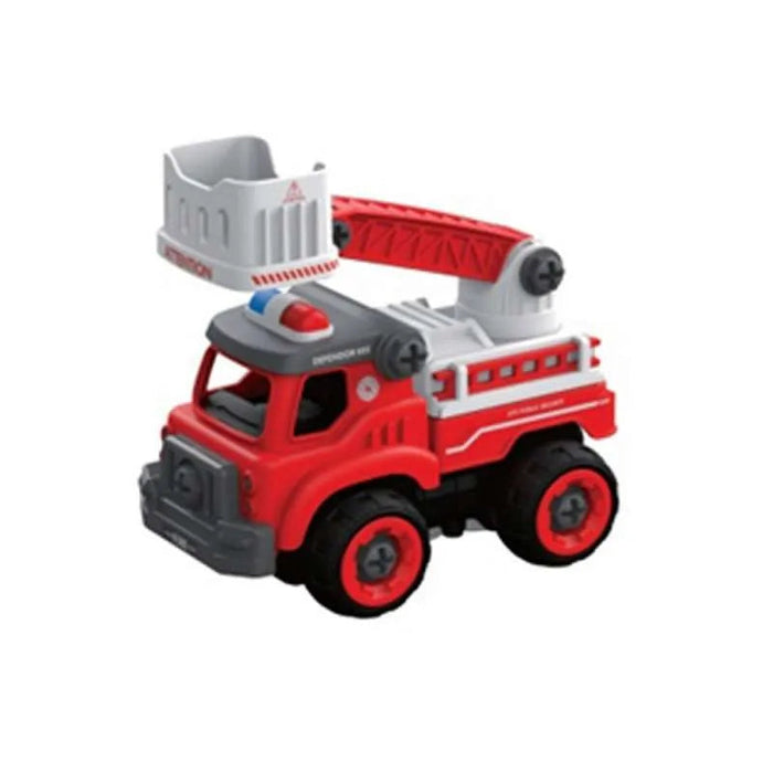 RC Truck DIY Construction Set - City Fire Truck Tech Outlet 