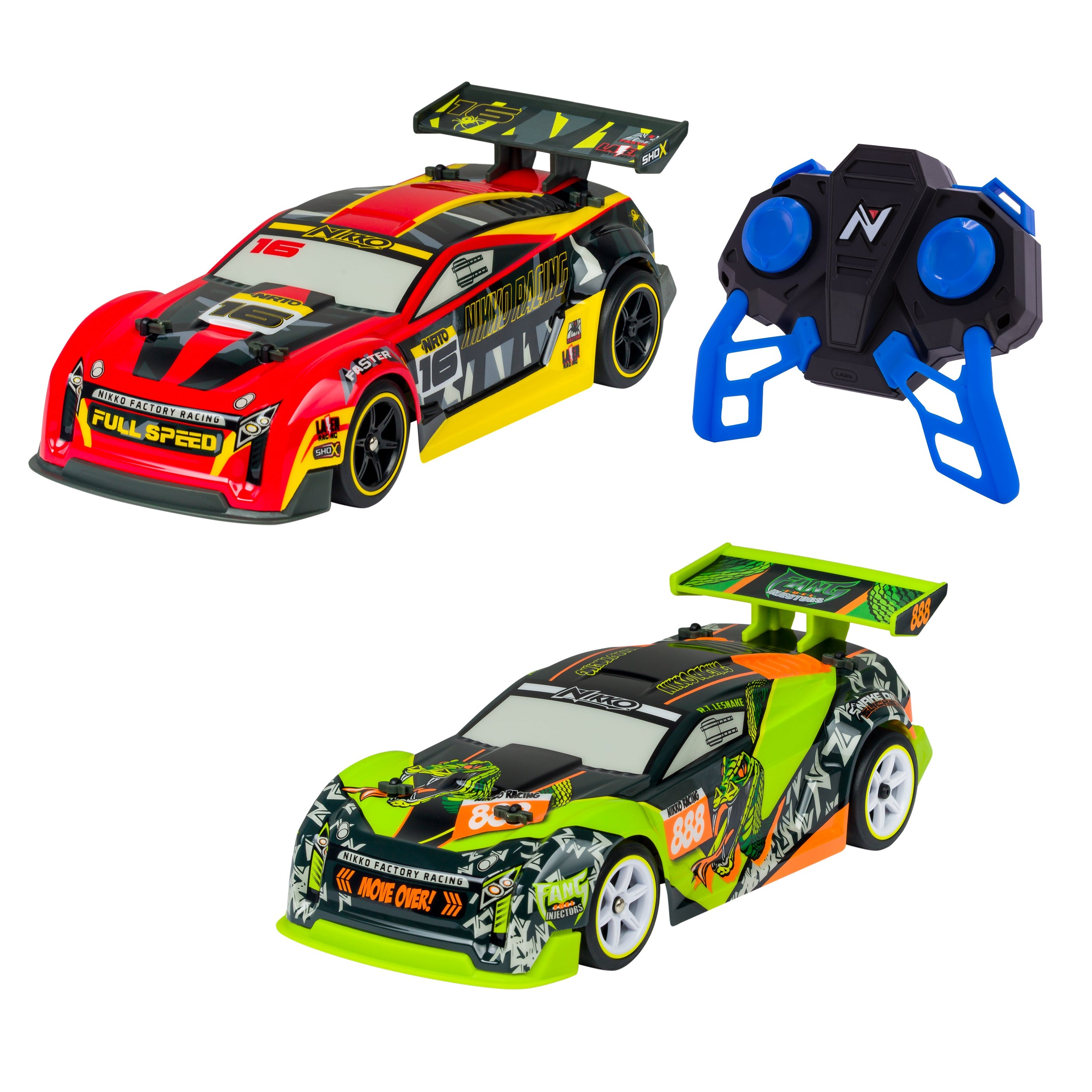 Nikko RC Race Cars - Racing Series 2 - Green — Techoutlet