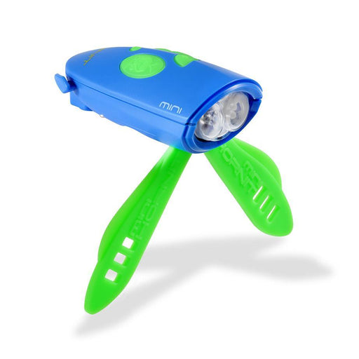 Mini Hornit Kids Bike Horn with sound effects 12 month warranty applies Hornit Green/BLue 