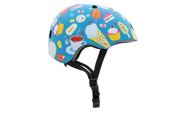 Mini Hornit LIDS Children's Bicycle & Scooter Helmets with Flashing Safety Lights - ICE CREAM Style 12 month warranty applies Hornit 