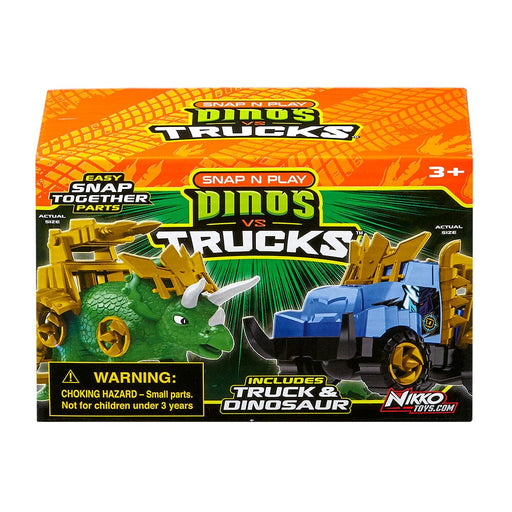 Road Rippers Snap'n'Play Dino vs Trucks - Assorted designs Toy Cars Nikko 