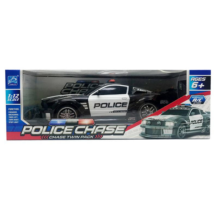 Large Police Car RC Car 1:12 Scale 3 month warranty applies Tech Outlet 
