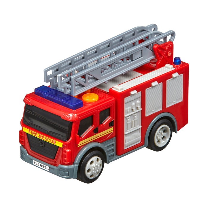 Road Rippers Rush & Rescue 5" : From Nikko Toys 3 month warranty applies Nikko Fire Ladder Truck 