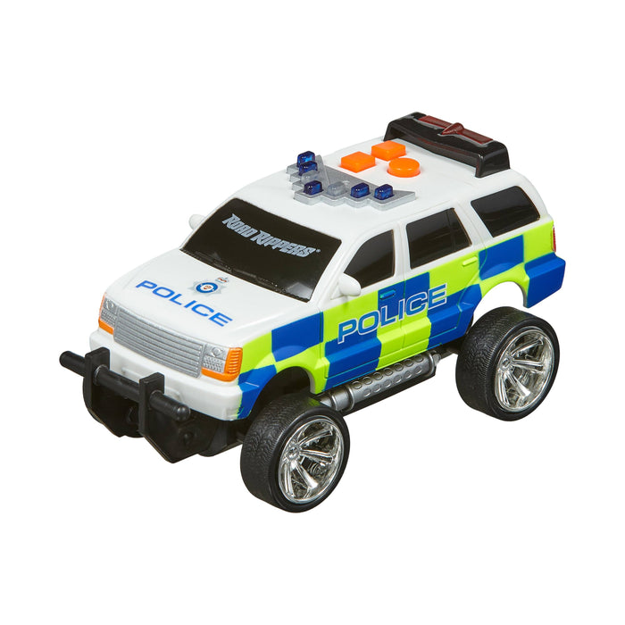 Road Rippers Rush & Rescue 5" : From Nikko Toys 3 month warranty applies Nikko Police SUV 