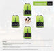 Lightweight Cycling Backpack with LED Lighting indicators 12 month warranty applies Tech Outlet 
