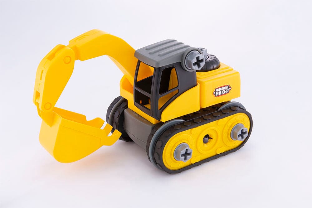 MACHINE MAKER Junior Builder 8"/20cm Individual Vehicles 3 month warranty applies Nikko Excavator 