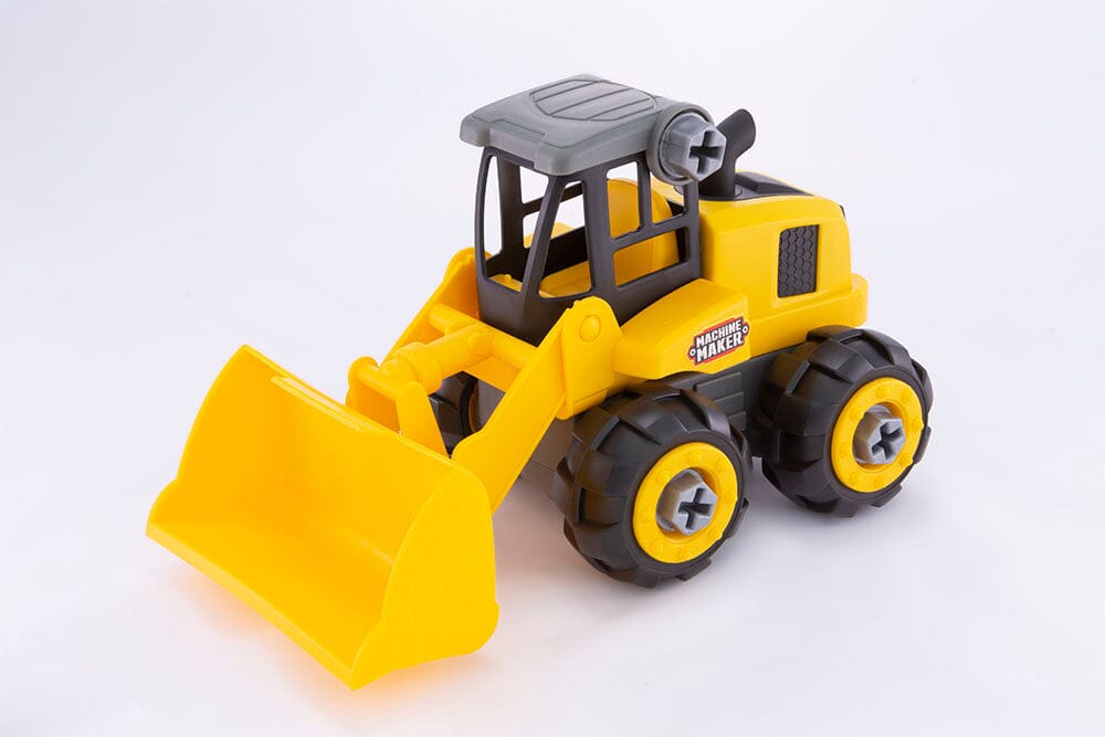 MACHINE MAKER Junior Builder 8"/20cm Individual Vehicles 3 month warranty applies Nikko Wheel Loader 