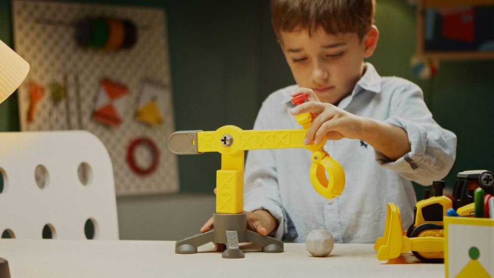 MACHINE MAKER Junior Builder 8"/20cm Construction Site : Build it yourself STEAM Toy 3 month warranty applies Nikko 
