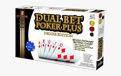 Dual Bet Poker PLUS Card Game 3 month warranty applies Tech Outlet 