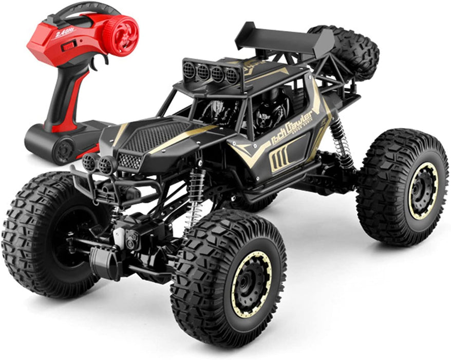 Super Large Alloy Rock Crawler 1:8 RC Off Roader (Black & Brown mixed colours) 3 month warranty applies Tech Outlet 