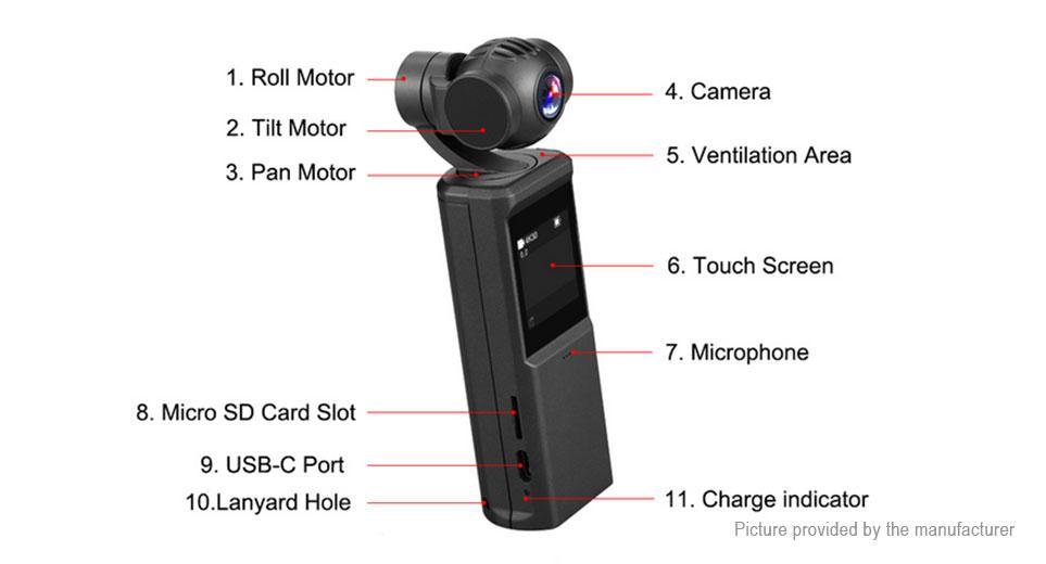 Pocket Handheld Gimbal Stabilizer - lightly used demo 12 month warranty applies Tech Outlet 