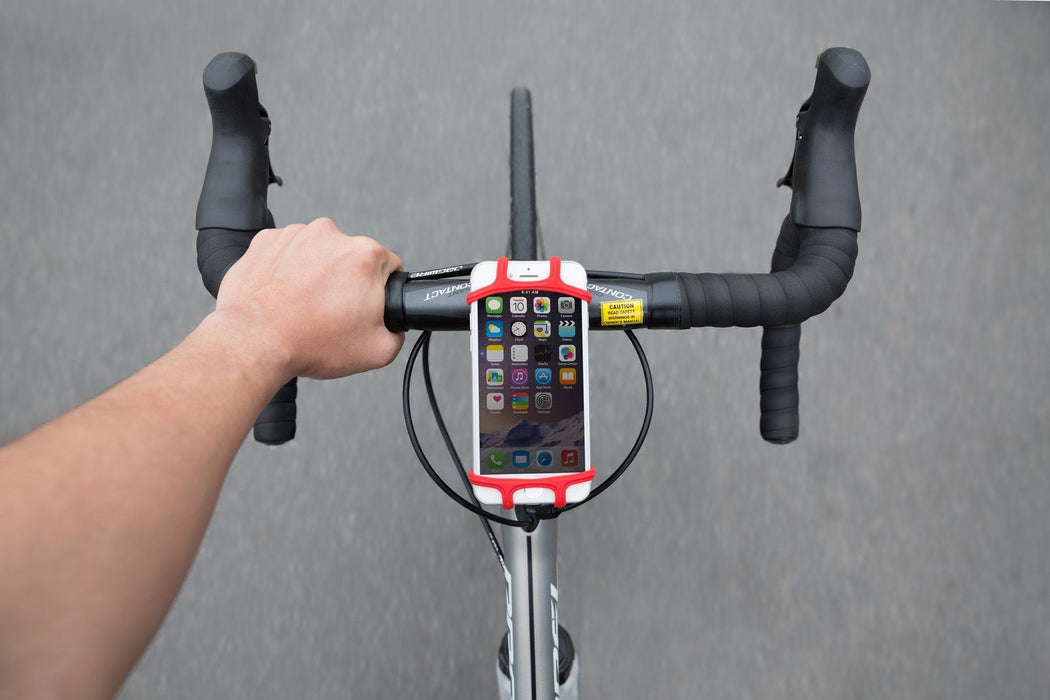 Bone Bike Tie 3, Universal Bike Phone Mount for Handlebar, Bicycle  Motorcycle Phone Holder for Apple