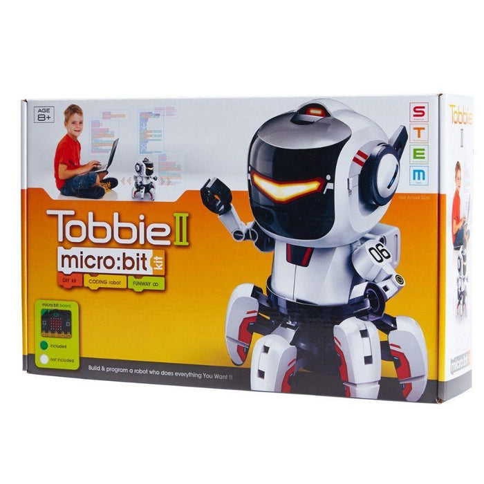 Tobbie II Octo Educational Robot (including micro:bit chip) 3 month warranty applies Tech Outlet 