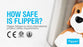 Flipper LION Children's Toothbrush holder 12 month warranty applies Flipper 