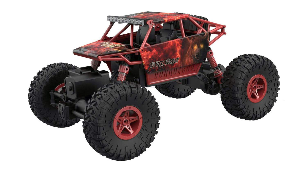 HB Toys Rock Crawler RC 4WD Off Roader Car Red 3 month warranty applies Tech Outlet 